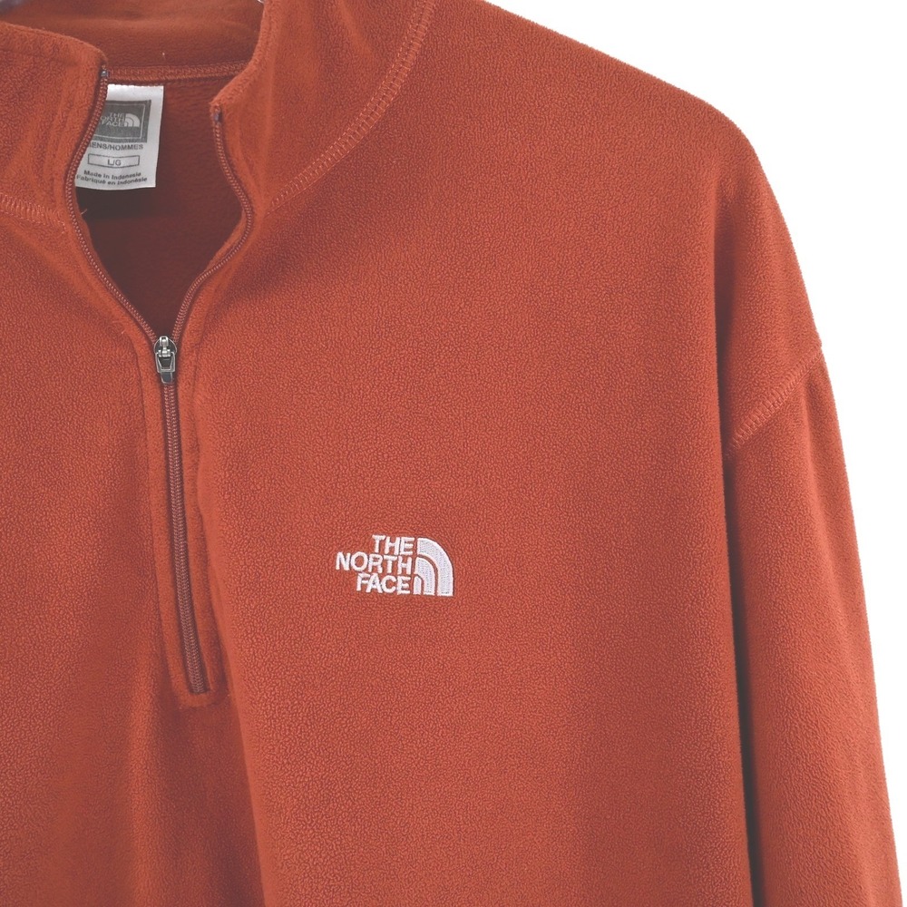 TKA 100 North Face Fleece Pullover Quarter Zip Burnt Orange University of Texas - Picture 5 of 15